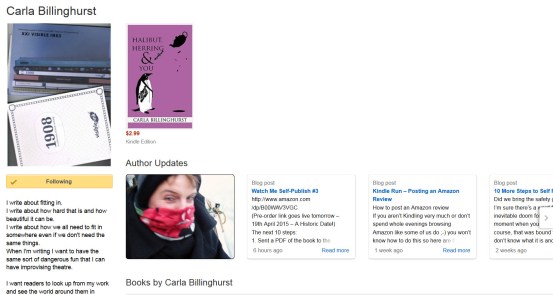Carla's Amazon Author Page