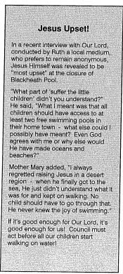 The Spiritual Need for Swimming